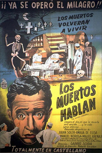 Movie poster for The Dead Speak (1935)