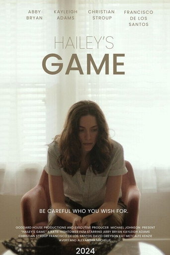 Movie poster for Hailey's Game (2024)