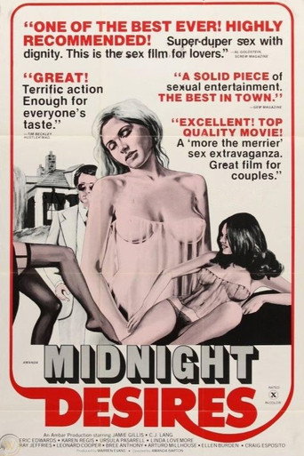 Movie poster for Midnight Desires (1976)