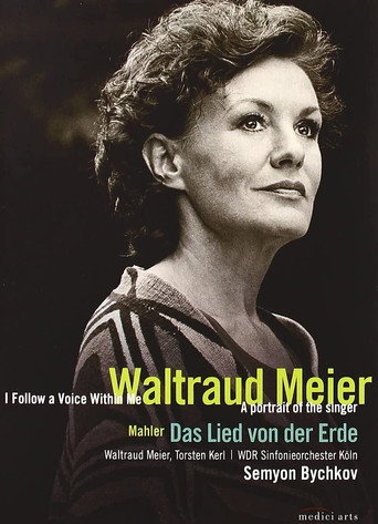 Movie poster for Waltraud Meier: I follow a voice within me (2008)