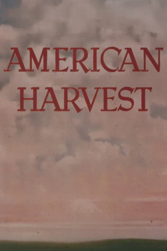 Movie poster for American Harvest (1951)