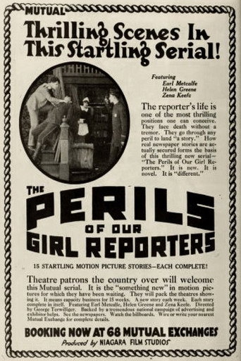 Movie poster for The Perils of Our Girl Reporters (1916)
