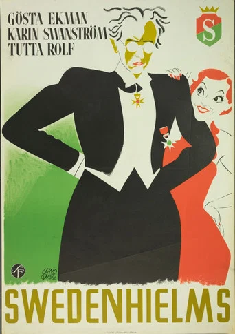 Movie poster for Swedenhielms (1935)