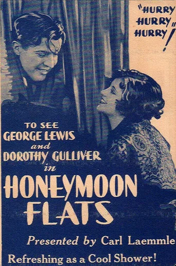 Movie poster for Honeymoon Flats (1928)
