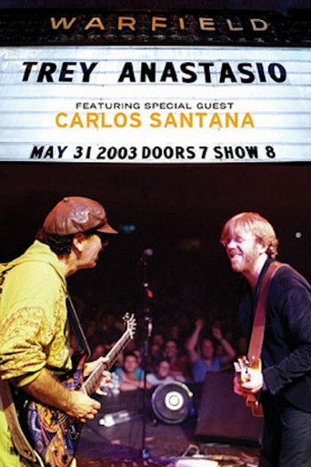Movie poster for Trey Anastasio: Live at the Warfield (2004)