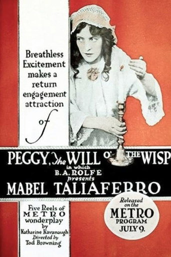 Movie poster for Peggy, the Will O' the Wisp (1917)
