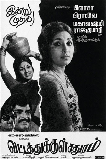 Movie poster for Vattathukkul Chathuram (1978)