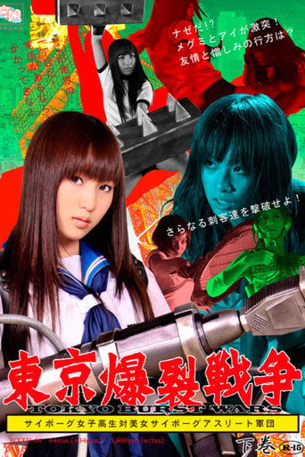 Movie poster for Tokyo Ballistic War Vol.2 - Cyborg High School Girl VS. Cyborg Beautiful Athletes (2009)