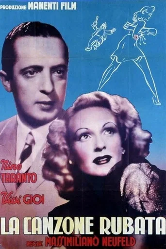 Movie poster for La canzone rubata (1940)