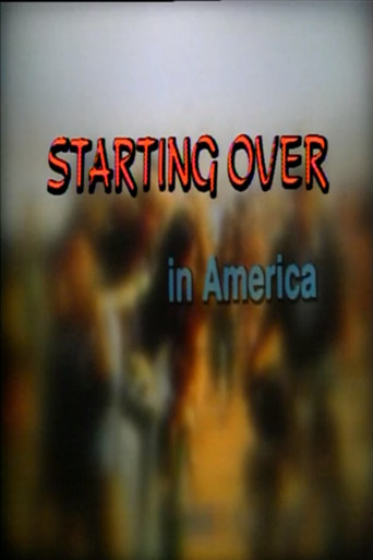 Movie poster for Starting Over in America (1986)