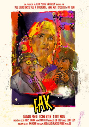 Movie poster for FAK