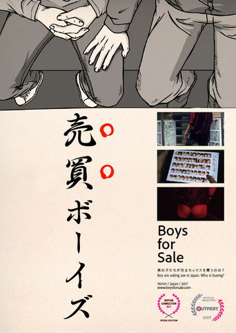 Movie poster for Boys for Sale (2017)