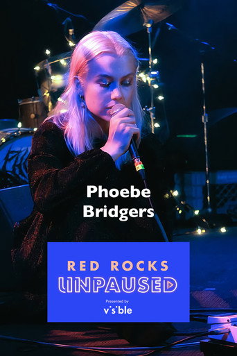 Movie poster for Phoebe Bridgers Live at Red Rocks Unpaused (2020)