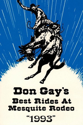 Movie poster for Don Gay's Best Rides At Mesquite Rodeo 1993 (1994)