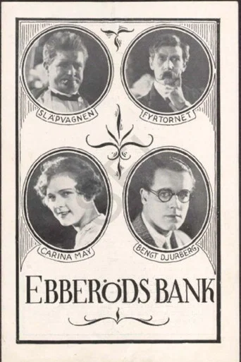 Movie poster for The Ebberöd Bank (1926)