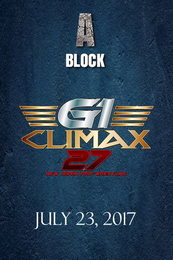 Movie poster for NJPW G1 Climax 27: Day 5 (2017)