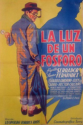 Movie poster for La luz de un fósforo (1940)