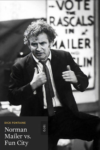 Movie poster for Norman Mailer vs. Fun City (1970)