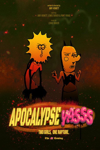 Movie poster for Apocalypse YASSS: Two Girls, One Rapture (2025)