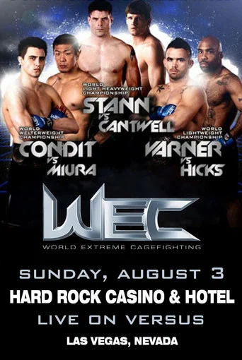 Movie poster for WEC 35: Condit vs. Miura (2008)