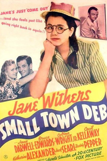 Movie poster for Small Town Deb (1941)