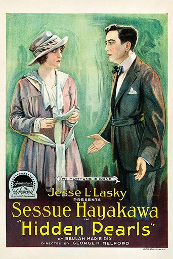 Movie poster for Hidden Pearls (1918)