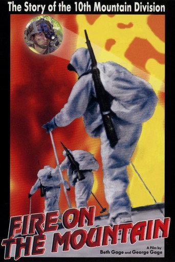 Movie poster for Fire on the Mountain (1996)