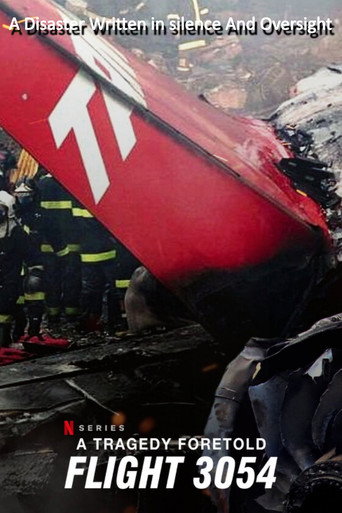 Series poster for A Tragedy Foretold: Flight 3054 (2025)