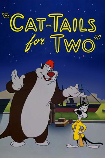 Movie poster for Cat-Tails for Two (1953)