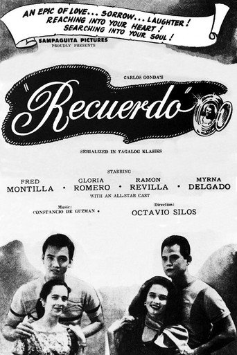 Movie poster for Recuerdo (1953)
