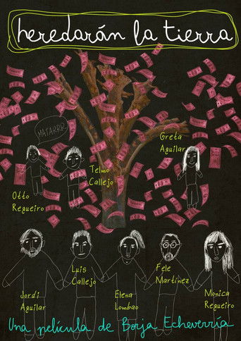 Heredarán la tierra poster