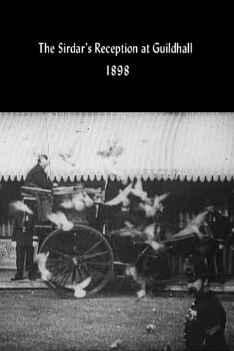 Movie poster for Sirdar's Reception at Guildhall (1898)
