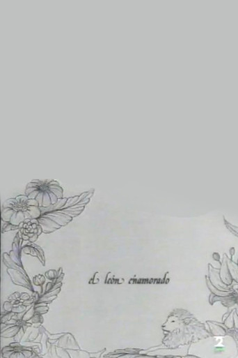 The Lion in Love poster