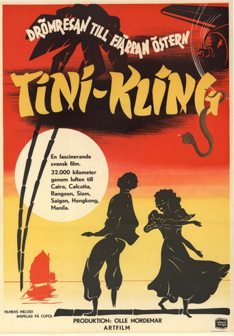 Movie poster for Tini-Kling : Drömresan till Fjärran Östern (1951)