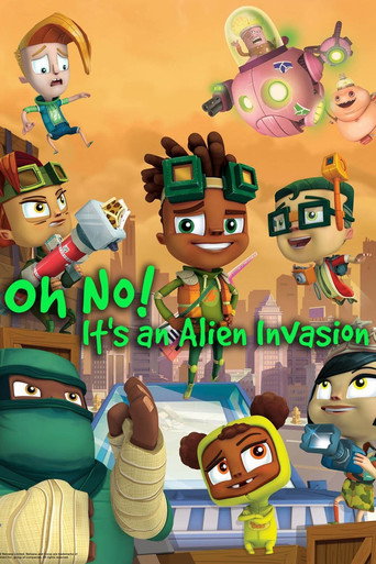 Series poster for OH NO! It's An Alien Invasion
