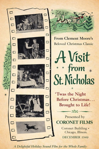 Movie poster for A Visit from St. Nicholas (1949)