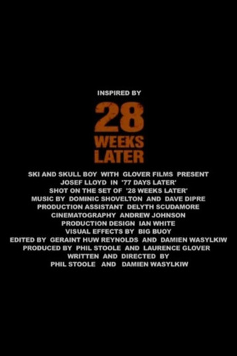Movie poster for 28 Weeks Later: 77 Days Later (2007)