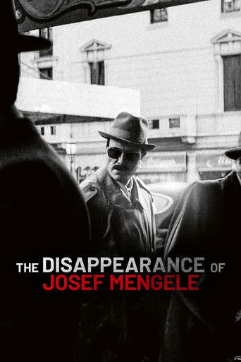 Movie poster for The Disappearance of Josef Mengele (2025)