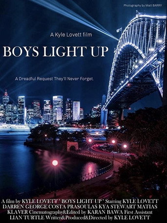 Movie poster for Boys Light Up (2020)