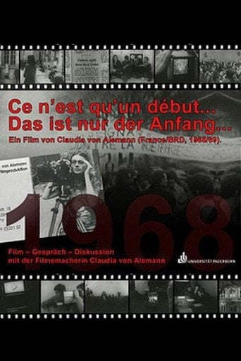 Movie poster for Das ist nur der Anfang - der Kampf geht weiter (1968)