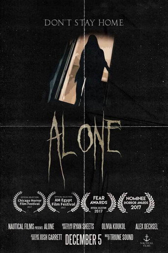 Movie poster for Alone (2016)
