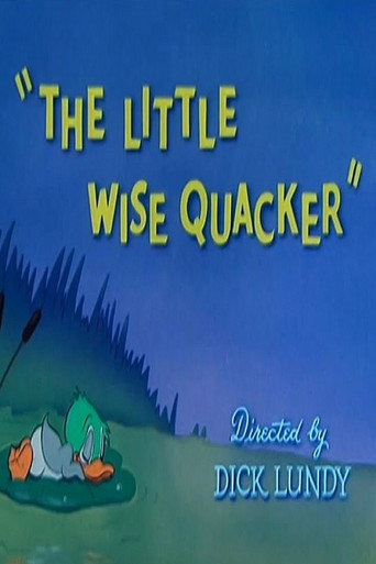 Movie poster for The Little Wise Quacker (1952)