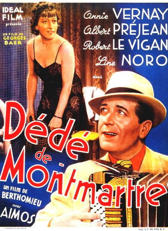 Dédé la musique poster