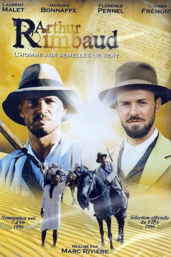 Arthur Rimbaud, l'homme aux semelles de vent poster