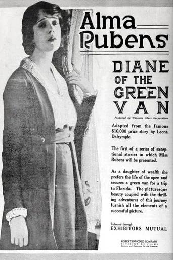 Movie poster for Diane of the Green Van (1919)