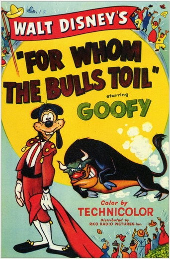 Movie poster for For Whom the Bulls Toil (1953)