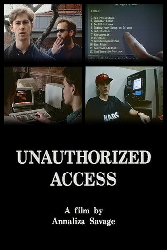 Movie poster for Unauthorized Access (1994)
