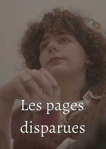 Movie poster for Les pages disparues (2024)