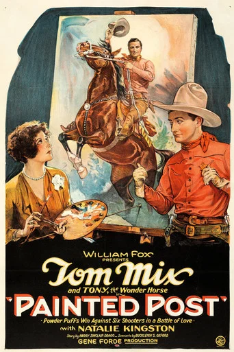 Movie poster for Painted Post (1928)