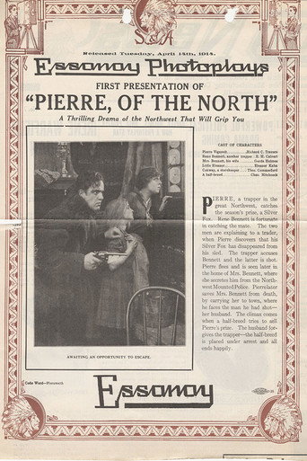 Movie poster for Pierre, of the North (1914)